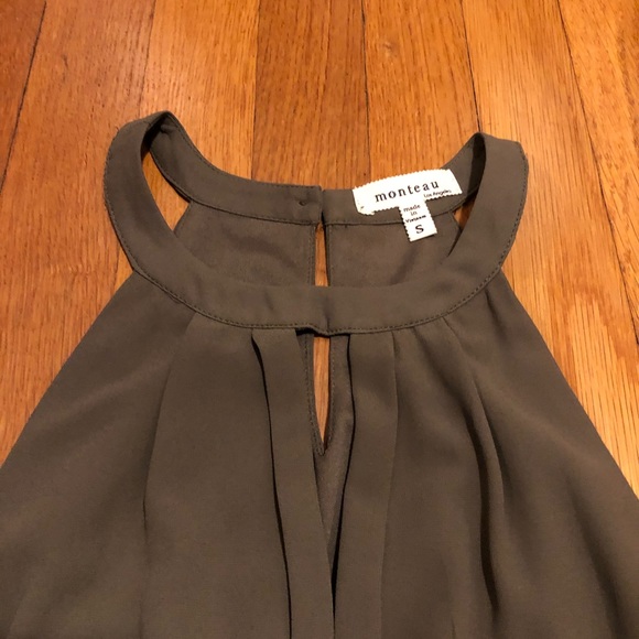 Green Tank Dress - Picture 5 of 9